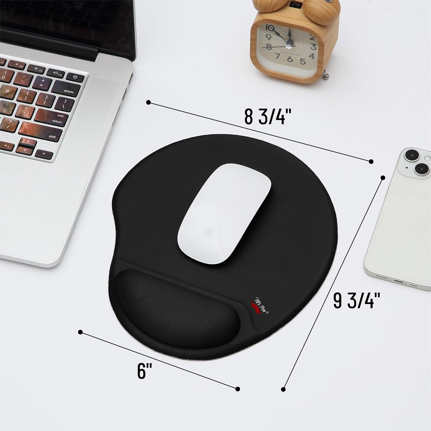 Mr. Pen- Mouse Pad with Wrist Support, Ergonomic Pad, Gel Gaming Support - Image 6